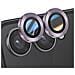 Protezione Obiettivo Fotocamera Per Galaxy Z Flip 7 Doppia Lente, Viola Chiaro - Foto miniatura 1