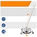 Spazzola Professionale T-racer 20"" - Acciaio Inox, 275 Bar | Compatibile Con Idropulitrici 1500-4000 Psi | Pulizia Superfici Grandi - Foto miniatura 4