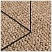 Tappeti per area HUARTE Naturale 240 x 240 cm Poliestere - Foto miniatura 5