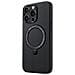 Cover per iPhone 16 Pro Max - PC+Pelle /PU, Nero, MagSafe - Foto miniatura 4