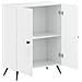 Mobiletto da Bagno BREDA Bianco Lucido 59,5 x 31 x 80 cm - Foto miniatura 3