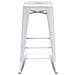 Sgabelli Da Bar Quadrati 2 Pezzi Bianchi - Foto miniatura 2