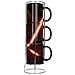 Spada Laser Star Wars Episode Vii Stackable Mugs Set Kylo Lightsaber - Foto miniatura 3