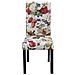 Set 4 Sedie Da Tavola In Legno Con Design Floreale - Foto miniatura 2