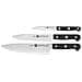 36130-003 Set Coltelli Gourmet, Acciaio Inossidabile, Argento /nero, 3 Pezzi - Foto miniatura 1