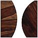 Set Tavolini Da Caffè 2 Pz In Massello Di Sheesham 60x35cm - Foto miniatura 5