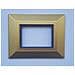 Placca Placchetta Placchette Compatibili Per Serie Axolute Sq Colorate - Oro Satinato 3 - Foto miniatura 1