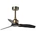 Just Fan Small, Ventilatore, - Nero Opaco Ottone - Foto miniatura 3