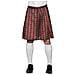 Kilt Gonnellino Scozzese Uomo Mr Tartan Rosso Con Tasca, One Size, 81224 - Foto miniatura 2