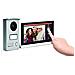 Videocitofono Cablato Schermo Piatto Touch Da 7 "" - Foto miniatura 2
