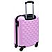 Set Valigie Trolley A Custodia Rigida 2 Pz Rosa In Abs - Foto miniatura 4