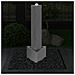 Fontana Da Giardino Argento 37,7x32,6x110 Cm In Acciaio Inox - Foto miniatura 4