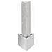 Fontana Da Giardino Argento 37,7x32,6x110 Cm In Acciaio Inox - Foto miniatura 6