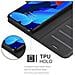 Custodia Compatibile Con Huawei Nova 5 / 5 Pro In Nero Carbone - Coperchio Protettiva Con Chiusura Magnetica, Funzione Stand E Tasca Per Le Carte - Foto miniatura 7