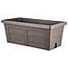 Fioriera Legno Cm 80-tortora Senza Sottovaso - Foto miniatura 1