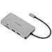DOCK423EU replicatore di porte e docking station per laptop Cablato USB 3.2 Gen 1 (3.1 Gen 1) Type-C Argento - Foto miniatura 2
