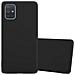 Custodia Compatibile Con Samsung Galaxy A71 5g In Candy Nero - Coperchio Protettivo In Silicone Tpu Flessibile - Foto miniatura 1