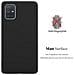 Custodia Compatibile Con Samsung Galaxy A71 5g In Candy Nero - Coperchio Protettivo In Silicone Tpu Flessibile - Foto miniatura 3