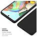 Custodia Compatibile Con Samsung Galaxy A71 5g In Candy Nero - Coperchio Protettivo In Silicone Tpu Flessibile - Foto miniatura 7