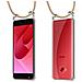 Catena Di Telefoni Cellulari Compatibile Con Asus Zenfone 4 Selfie Pro In Marrone Brillante - Coperchio Protettivo In Silicone Con Anelli D'argento, Cinturino In Corda E Custodia Staccabile - Foto miniatura 8