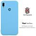 Custodia Compatibile Con Huawei Y6 2019 In Candy Blu - Coperchio Protettivo In Silicone Tpu Flessibile - Foto miniatura 3