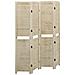 Divisorio A 4 Pannelli 140 X 165 Cm Legno Massello Di Paulownia - Foto miniatura 1