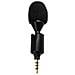 Microfono Lavalier Jack 3,5 Mm Omnidirezionale Filtro Anti-pop Pieghevole, Nero - Foto miniatura 1