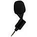 Microfono Lavalier Jack 3,5 Mm Omnidirezionale Filtro Anti-pop Pieghevole, Nero - Foto miniatura 5