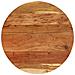 Tavolino 60x (42-62) Cm In Legno Massello Di Acacia E Ghisa - Foto miniatura 2