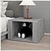 Comodino Grigio Sonoma 57x55x36 Cm In Legno Multistrato - Foto miniatura 3