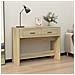 Tavolo Consolle Rovere Sonoma 100x39x75 Cm In Legno Multistrato - Foto miniatura 1