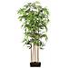 Albero Bambù Artificiale 1095 Foglie 150 Cm Verde - Foto miniatura 2
