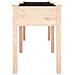 Fioriera Con Fodera 203x53x76 Cm Legno Massello Di Abete - Foto miniatura 4