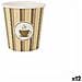 Set Di Bicchieri Cartone Caffè 50 Pezzi 120 Ml (12 Unità) - Foto miniatura 1