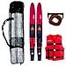208822003 Allegre Combo Ski Package Red - Foto miniatura 1