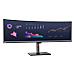 Monitor 49" LED IPS Curvo 63DBRAT1EU DQHD 5120 x 1440 Pixel Tempo di Risposta 6 ms - Foto miniatura 1