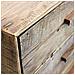 Cassettiera Con 5 Cassetti In Legno Di Pino 60x40xh100 Cm Wood - Foto miniatura 6