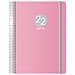 Memphis Agenda giornaliera 336 pagine Rosa - Foto miniatura 1