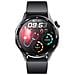Smartwatch Con Ecg, Cardiofrequenzimetro, Pressione Sanguigna E Contapassi Black Silicone Strap - Foto miniatura 2