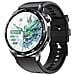 Smartwatch Con Ecg, Cardiofrequenzimetro, Pressione Sanguigna E Contapassi Black Silicone Strap - Foto miniatura 9