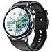Smartwatch Con Ecg, Cardiofrequenzimetro, Pressione Sanguigna E Contapassi Black Silicone Strap - Foto miniatura 1