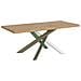 Tavolo Fisso 90x180 Cm Versalux Scortecciato Rovere Gambe 4/a - Foto miniatura 1