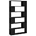 Libreria /divisorio Stanza Nero 100x24x188 Cm - Foto miniatura 1