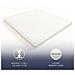 Topper 140x190 In Memory Foam A 9 Zone Differenziate | Alto 10 Cm | Rivestimento Sfoderabile In Tessuto Pure Anallergico | Made In Italy - Foto miniatura 5