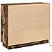 Credenza Rovere fumé 90 x 32 x 75 cm Legno multistrato - Foto miniatura 9