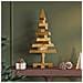 Alberi di Natale Marrone 60 cm Legno di pino massello - Foto miniatura 2
