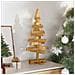 Alberi di Natale Marrone 60 cm Legno di pino massello - Foto miniatura 3