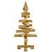 Alberi di Natale Marrone 60 cm Legno di pino massello - Foto miniatura 7