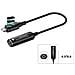 Adattatore Da 140w Dc A Type-c Con Display Digitale, Cavo Corto - 4.5x0.6mm Femmina A Usb-c Maschio - Foto miniatura 3