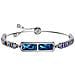 Braccialetto Smart Diamante Blu Fitness Tracker Con Frequenza Cardiaca E Monitoraggio Ossigeno Nel Sangue - Foto miniatura 2
